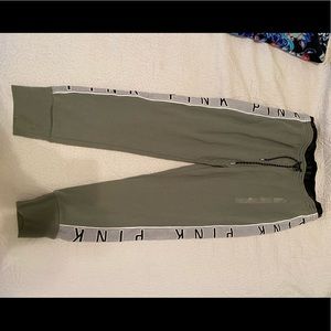 PINK Victoria’s Secret green joggers